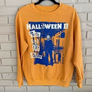 Halloween 2 Movie Size Medium M Slay All Day Sweatshirt Universal City Studios